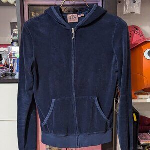 Juicy Couture Navy Blue Hoodie